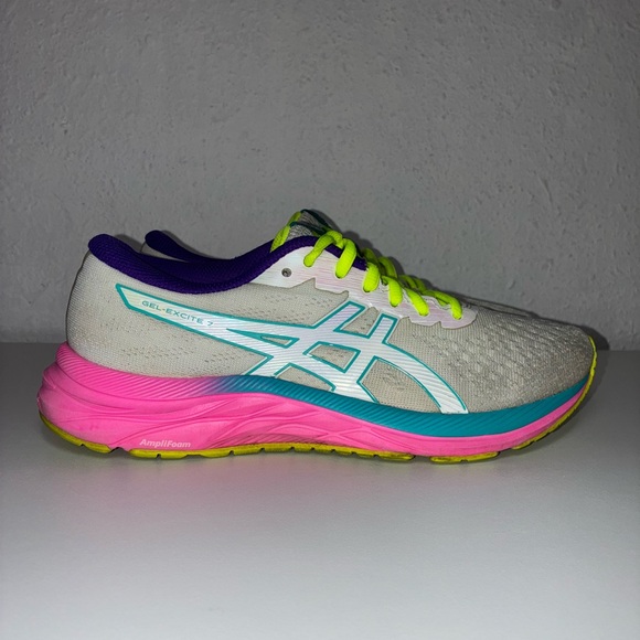 Asics Shoes - Asics Gel Excite 7 Women’s Size 7.5 1012A801 Gray Running Shoes Athletic Sneaker